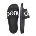 HUGO Match Mens Black Slides