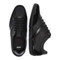 BOSS Saturn Mix Low Mens Black Trainers