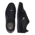 BOSS Glaze Mix Low Mens Black Trainers