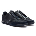 BOSS Saturn Mix Low Mens Dark Blue Trainers