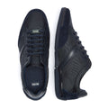 BOSS Saturn Mix Low Mens Dark Blue Trainers