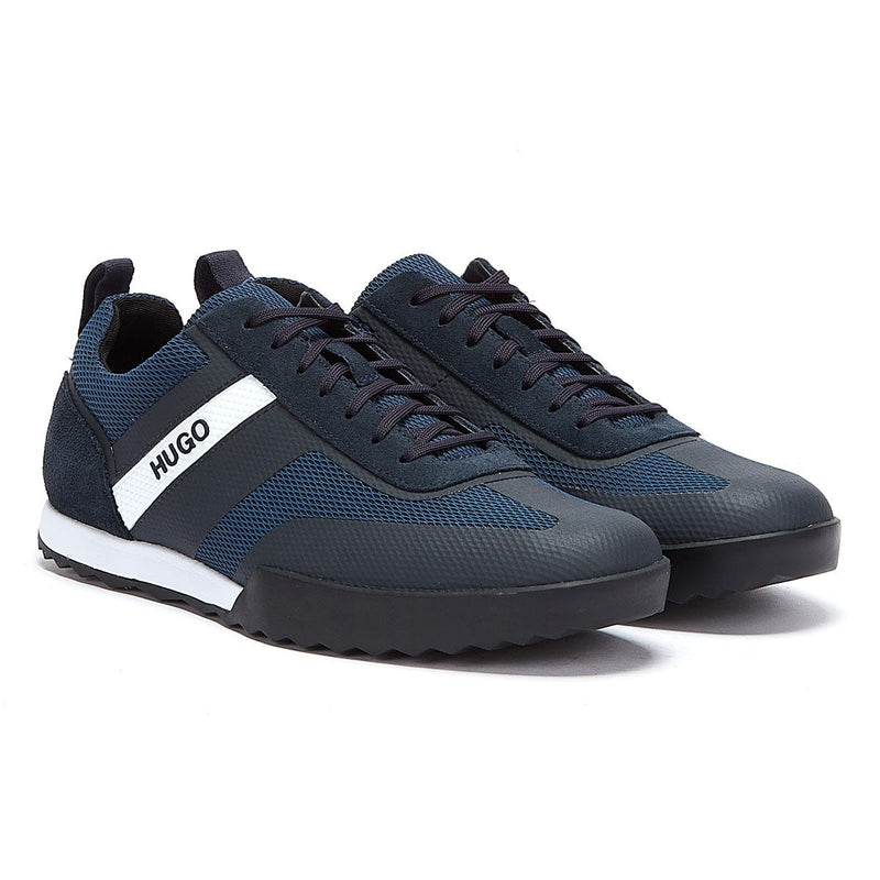 HUGO Matrix Low Mens Navy Trainers
