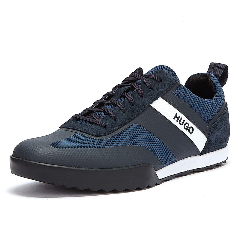 HUGO Matrix Low Mens Navy Trainers