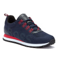 BOSS Parkour Runn Res Mens Navy / Red Trainers