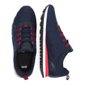 BOSS Parkour Runn Res Mens Navy / Red Trainers
