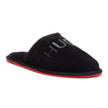 HUGO Cozy Mens Black Slippers