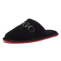 HUGO Cozy Mens Black Slippers