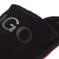 HUGO Cozy Mens Black Slippers