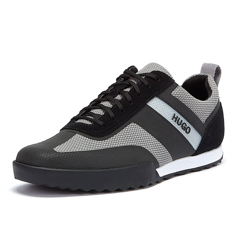 HUGO Matrix Low Mens Black / Grey Trainers