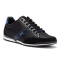 BOSS Saturn Low Mens Black / Blue Trainers