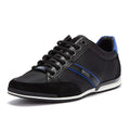 BOSS Saturn Low Mens Black / Blue Trainers