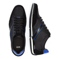 BOSS Saturn Low Mens Black / Blue Trainers