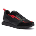 HUGO Icelin Runn Mens Black / Red Trainers