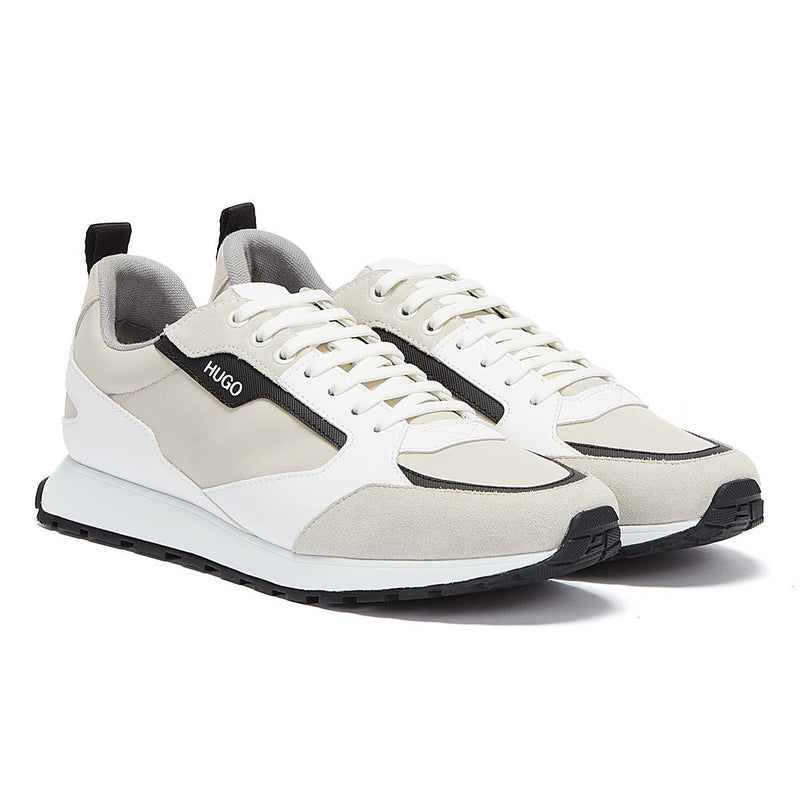 HUGO Icelin Runn Mens White / Black Trainers
