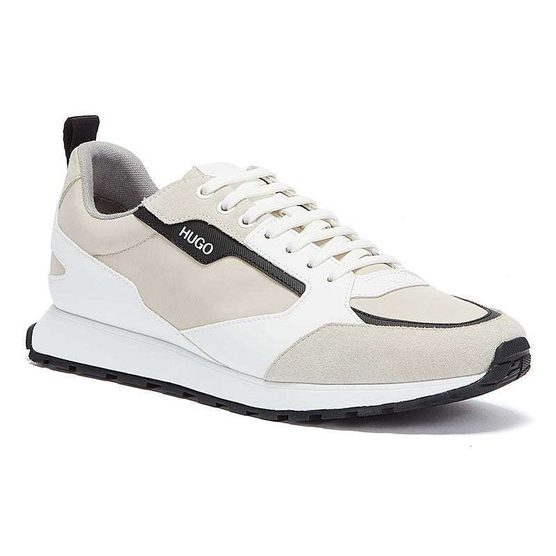 HUGO Icelin Runn Mens White / Black Trainers