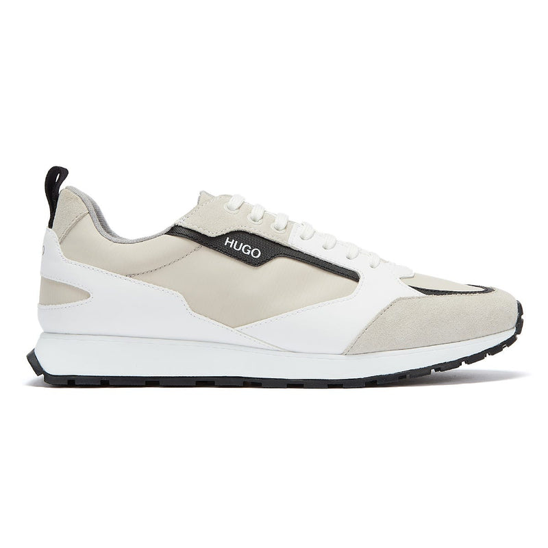 HUGO Icelin Runn Mens White / Black Trainers