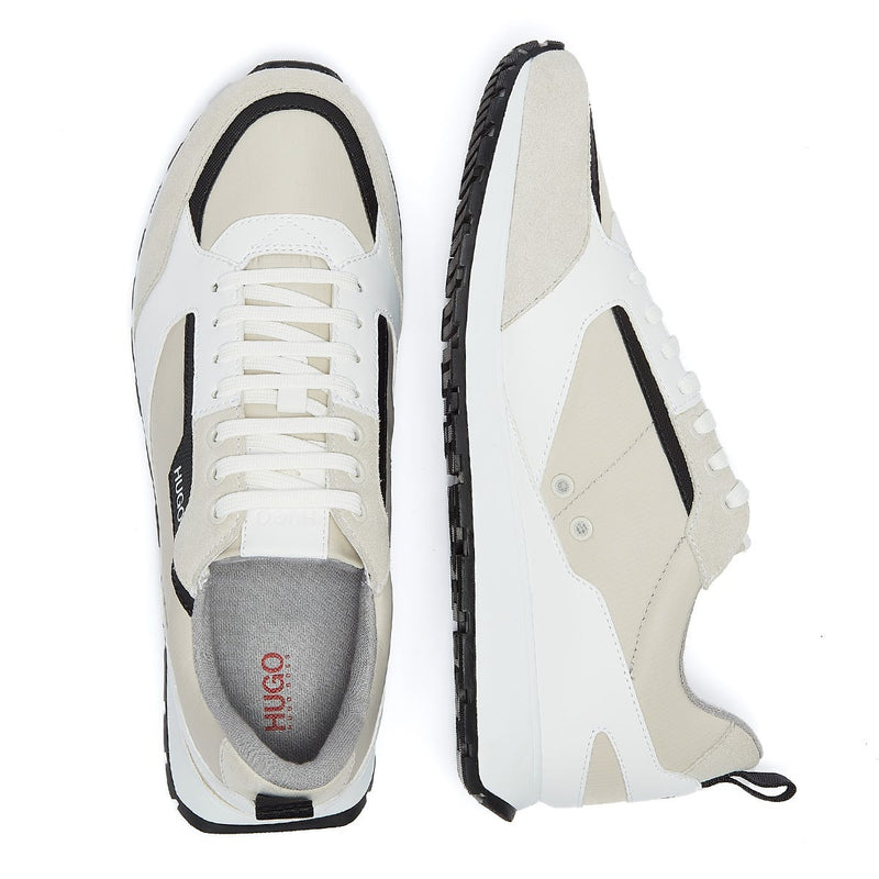 HUGO Icelin Runn Mens White / Black Trainers