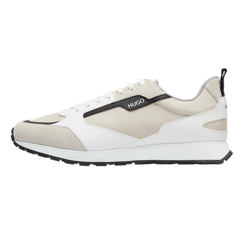 HUGO Icelin Runn Mens White / Black Trainers