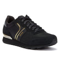 BOSS Parkour Runn Mens Black / Gold Trainers