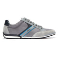 BOSS Saturn Low Mens Grey / Blue Trainers