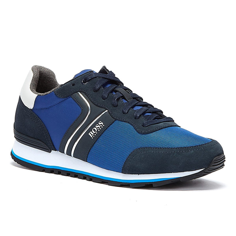 BOSS Parkour Runn Mens Navy / Blue Trainers