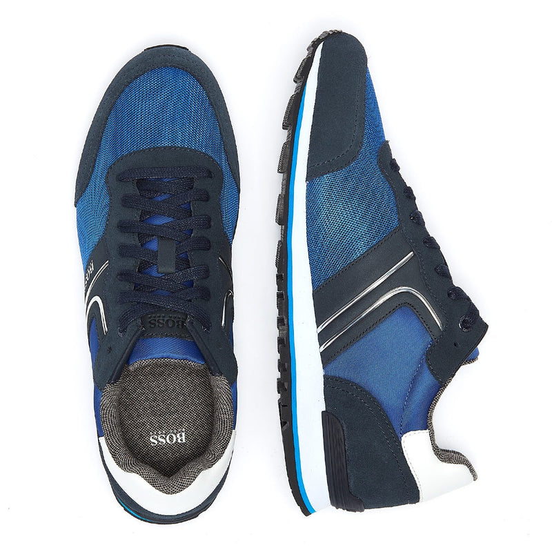 BOSS Parkour Runn Mens Navy / Blue Trainers