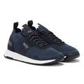 BOSS Titanium Runn Mens Navy Trainers