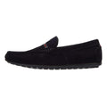 Hugo Dandy Moccassin Mens Dark Blue Shoes