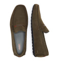 HUGO Dandy Moccassin Mens Khaki Shoes