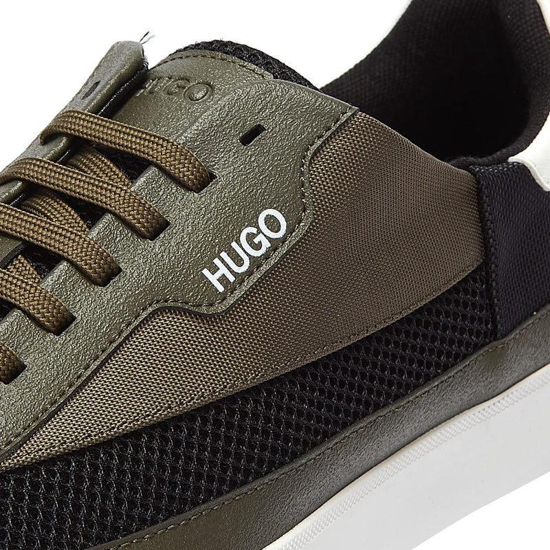 HUGO Zero Tenn Mens Khaki / Black Trainers