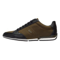 BOSS Saturn Low Mesh Mens Khaki / Black Trainers