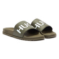 HUGO Match Mens Khaki Slides