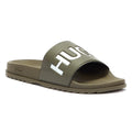 HUGO Match Mens Khaki Slides