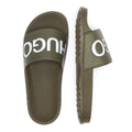 HUGO Match Mens Khaki Slides