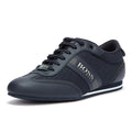 BOSS Lighter Mix Low Mens Dark Blue Trainers