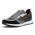 HUGO Icelin Runn Mens Khaki / Multi Trainers
