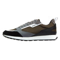 HUGO Icelin Runn Mens Khaki / Multi Trainers