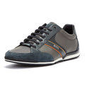 Hugo Boss Saturn Mens Grey / Gold Trainers