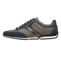 Hugo Boss Saturn Mens Grey / Gold Trainers