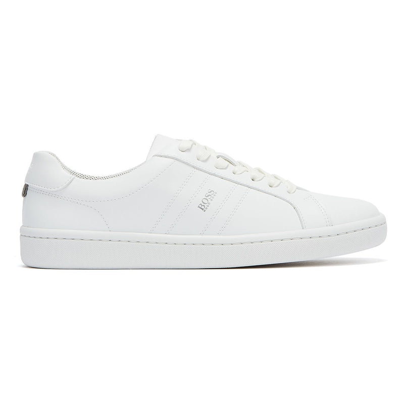 Hugo Boss Ribeira Tenn Mens White Trainers