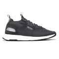 BOSS Titanium Runn Knit Mens Grey Trainers