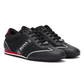 Hugo Boss Lighter Low Mens Black / Red Trainers