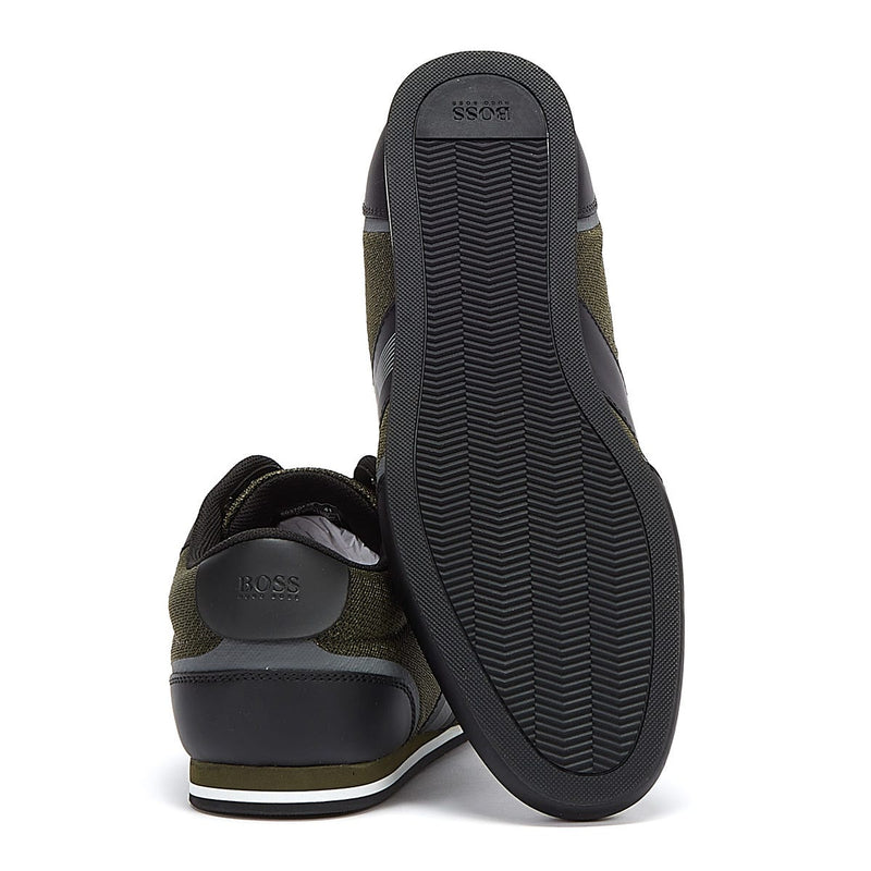 Hugo Boss Lighter Low Mens Khaki Trainers