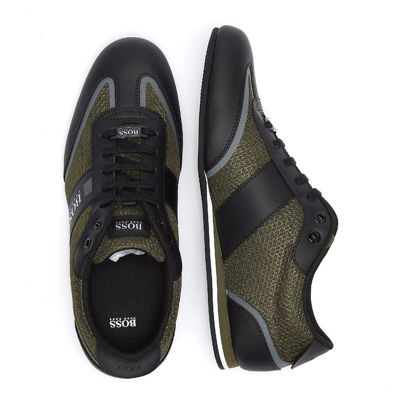 Hugo Boss Lighter Low Mens Khaki Trainers