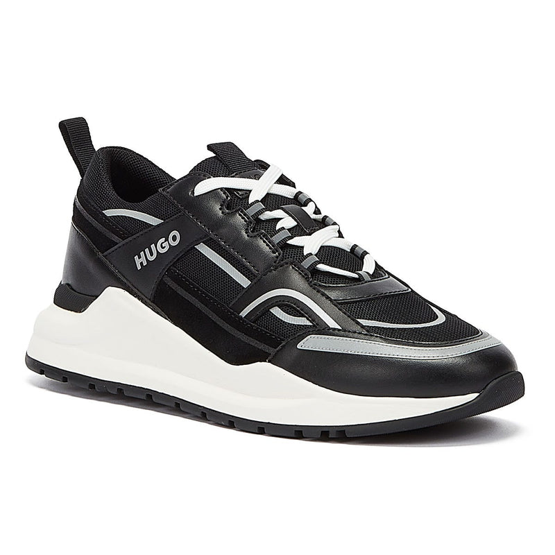 HUGO Joyce Runn Thln Womens Black Trainers