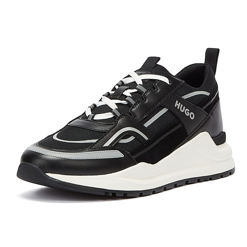 HUGO Joyce Runn Thln Womens Black Trainers