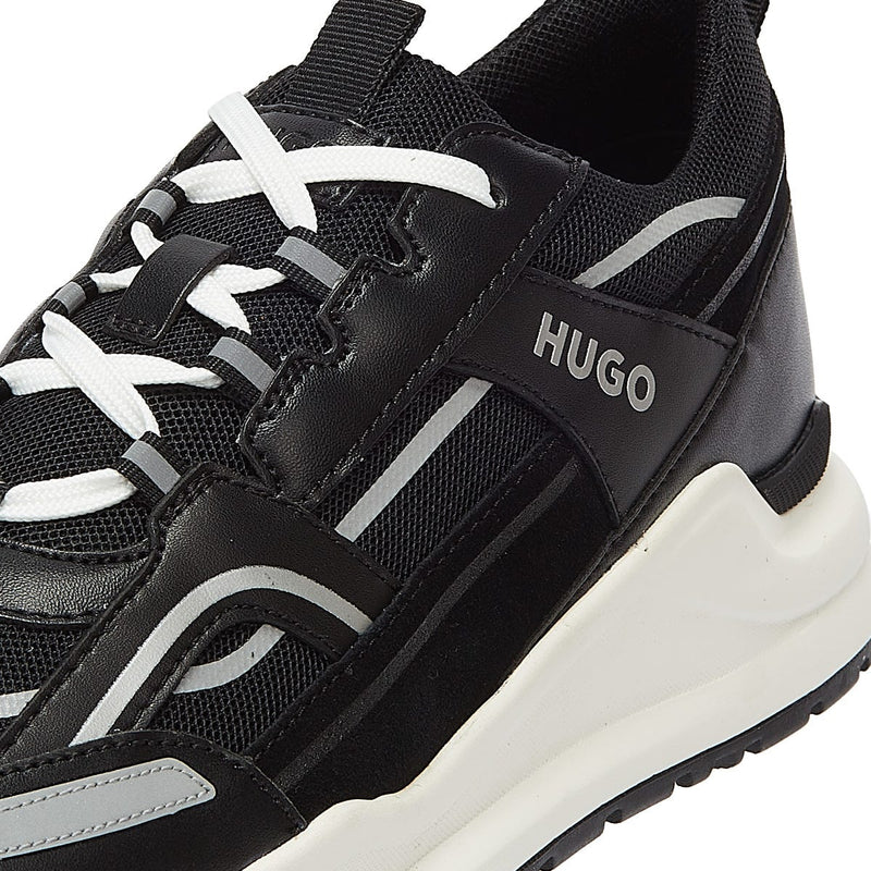 HUGO Joyce Runn Thln Womens Black Trainers