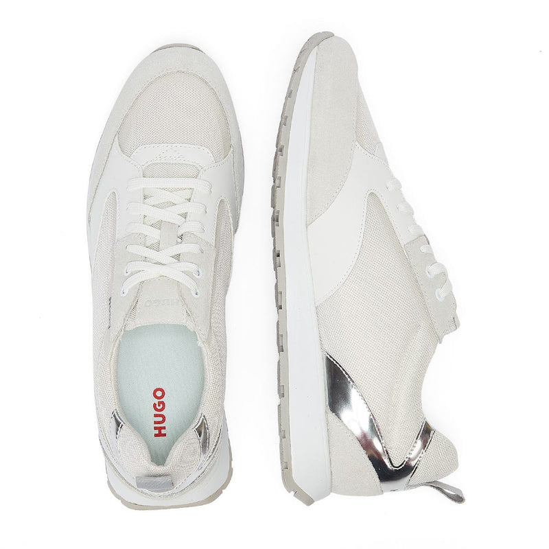 HUGO Icelin Runn Mir Womens White Trainers