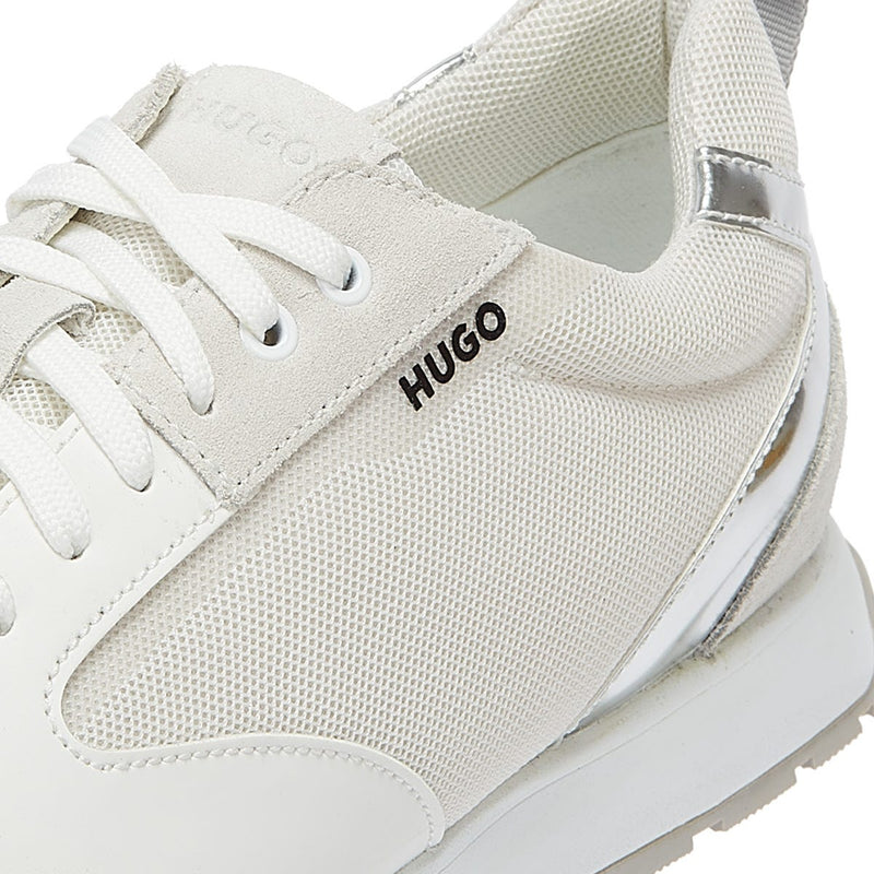 HUGO Icelin Runn Mir Womens White Trainers