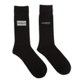 HUGO Gift Set 2 Pack Lurex Mens Black Socks